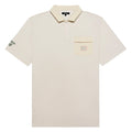 Malbon Jovis Solid Golf Polo Ivory - SS25 Men