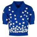 Malbon Lili Golf Polo Blue - SS25 Women