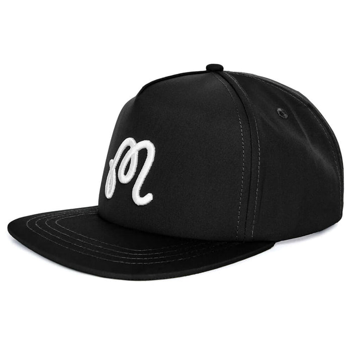 Malbon M Snapback Golf Cap Black - 25 Men