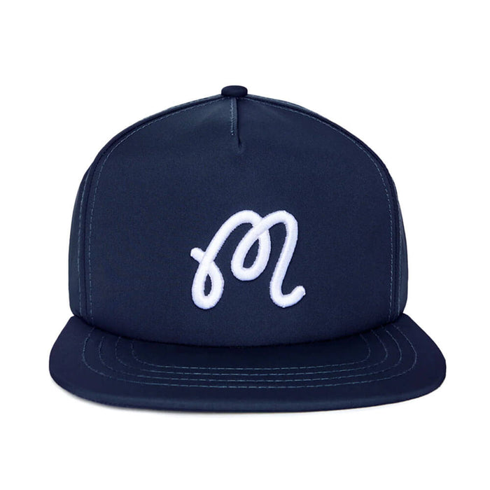 Malbon M Snapback Golf Cap Navy - 25 Men