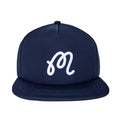 Malbon M Snapback Golf Cap Navy - 25 Men