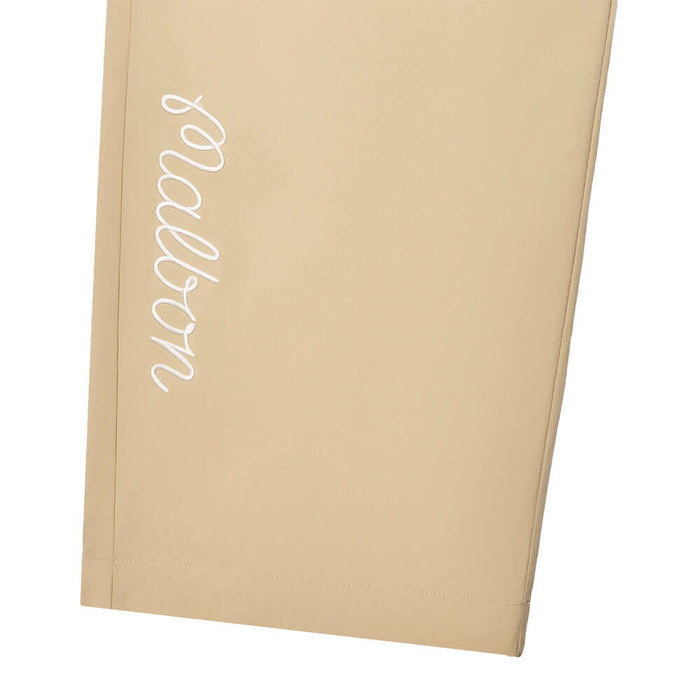 Malbon Magnolia Pleated Golf Pants Pale Khaki - SS25 Men