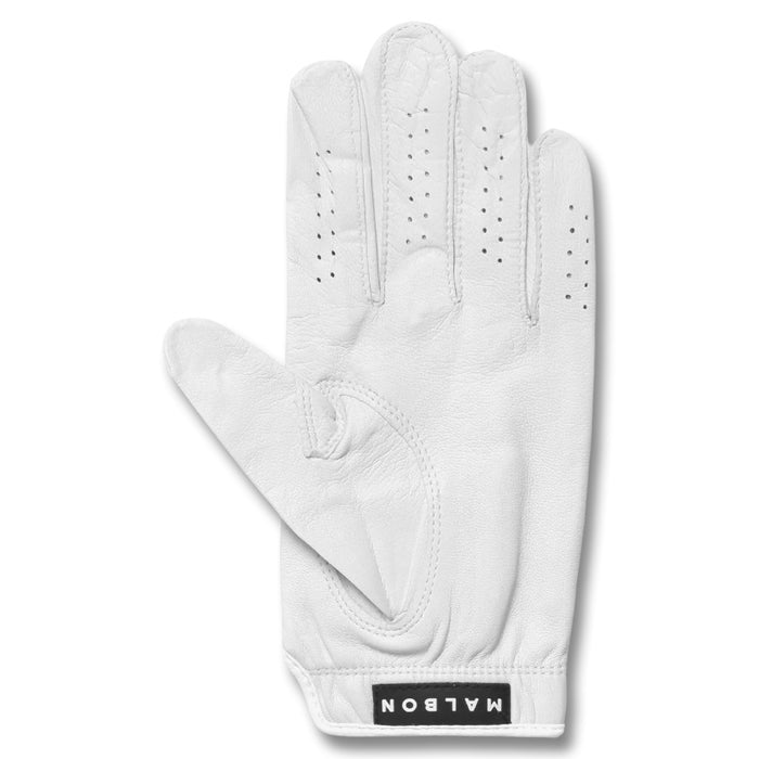 Malbon Manuela Golf Glove White - 26 Women