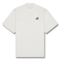 Malbon Mare Mockneck Golf T-Shirt White - SS25 Men