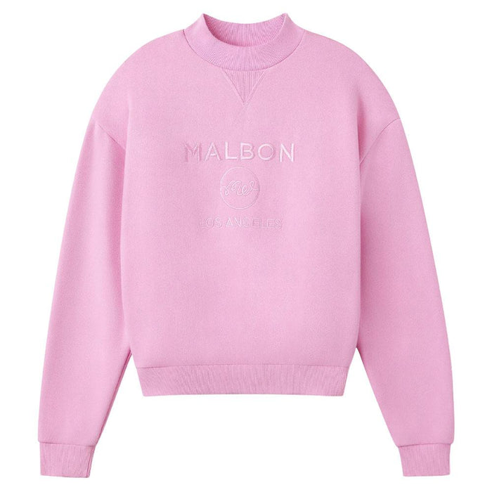 Malbon Martina Sweatshirt Golf Sweater Pink - 23 Women