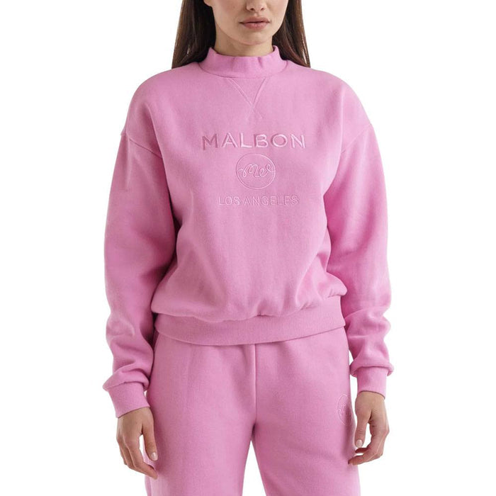 Malbon Martina Sweatshirt Golf Sweater Pink - 23 Women