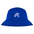 Malbon Menton Nylon Golf Bucket Hat Blue - SS25