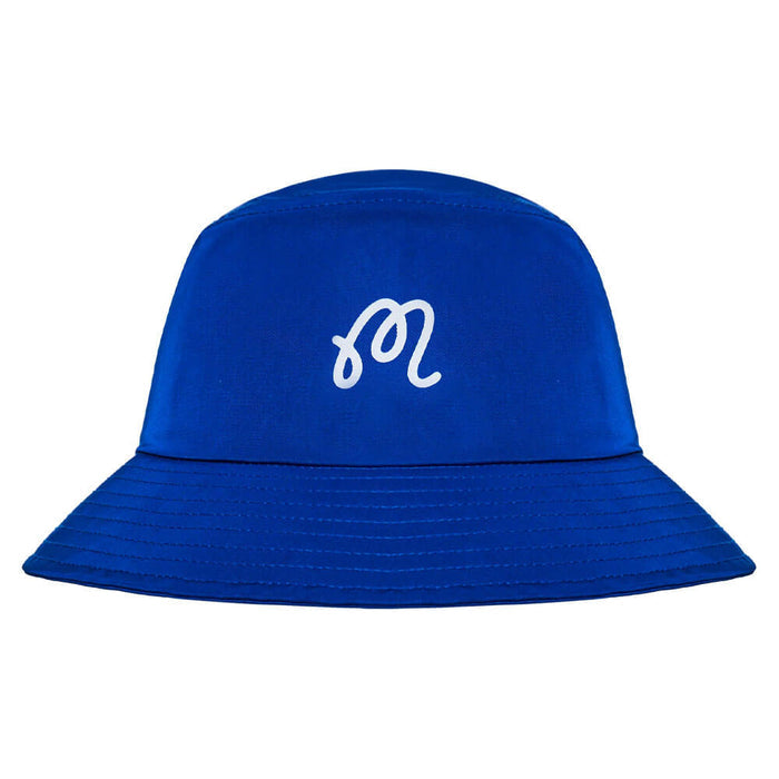 Malbon Menton Nylon Golf Bucket Hat Blue - SS25
