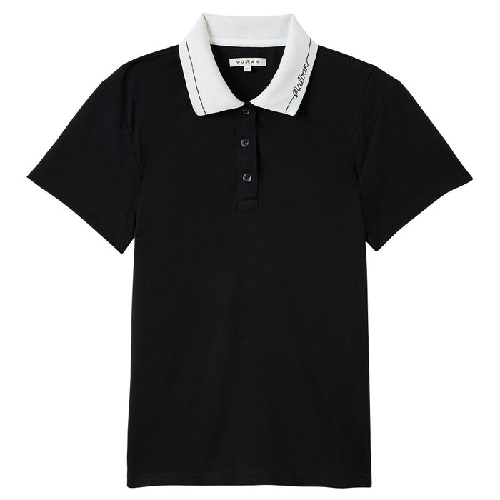 Malbon Paloma Golf Polo Black - 23 Women