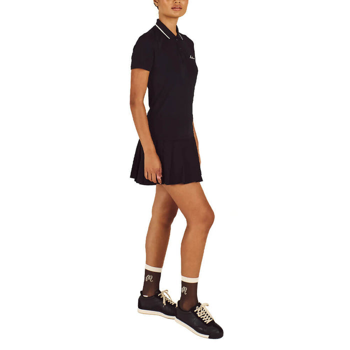 Malbon Paloma Golf Polo Black - FW25 Women