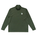 Malbon Performance 1/4 Zip Golf Pullover Forest Green - FW23