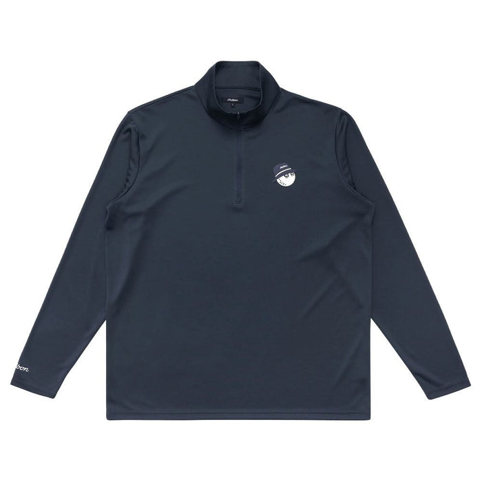Malbon Performance 1/4 Zip Golf Pullover Navy - FW23
