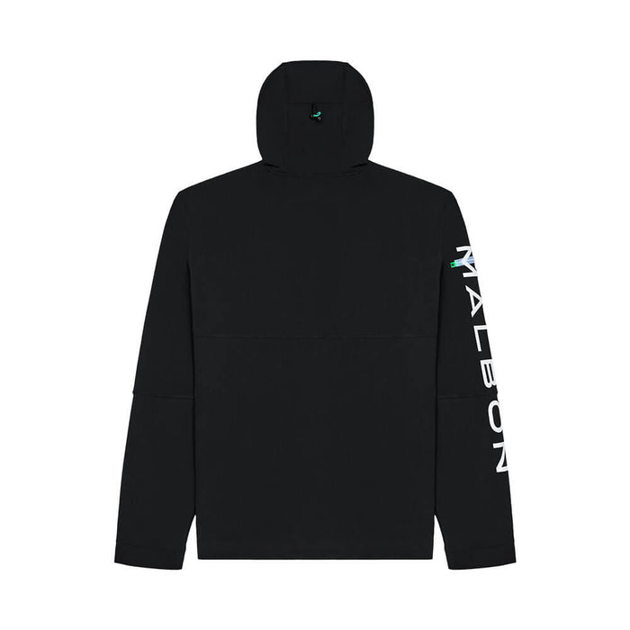 Malbon Performance Full Zip Shell Golf Jacket Black - FW25 Men