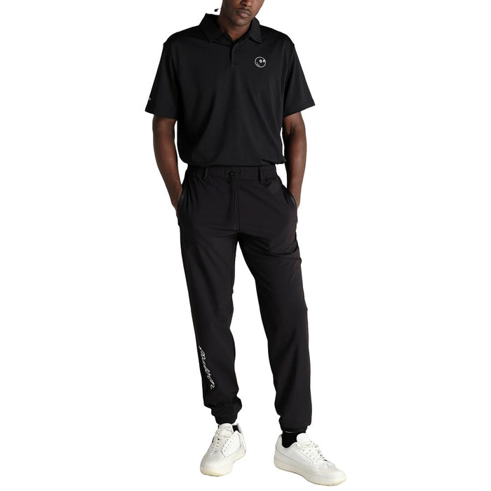 Malbon Performance Nylon Tech Golf Pants Black - SS24