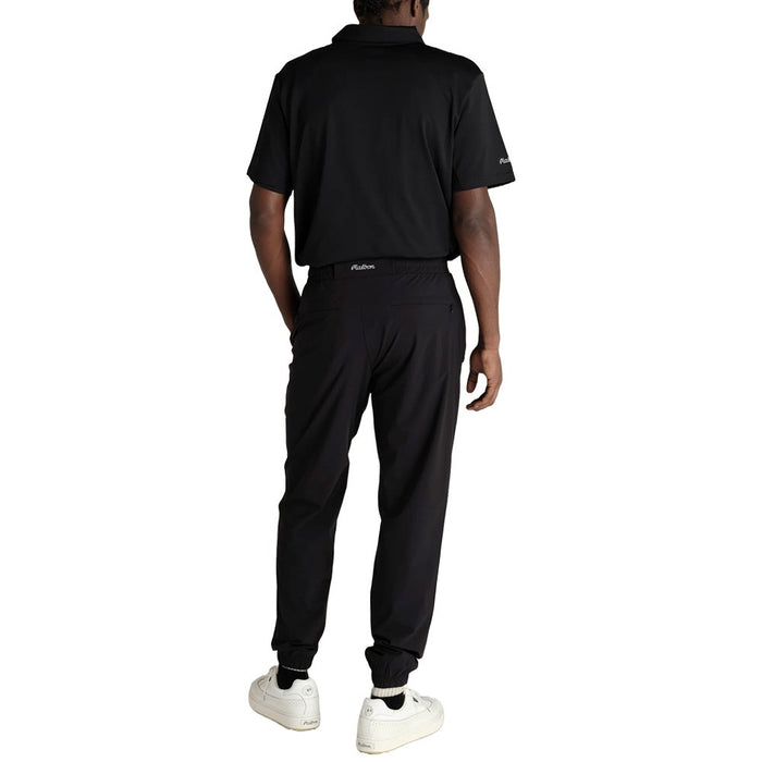 Malbon Performance Nylon Tech Golf Pants Black - SS24