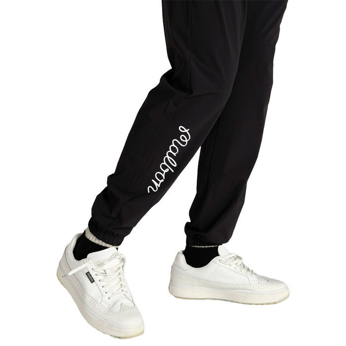 Malbon Performance Nylon Tech Golf Pants Black - SS24