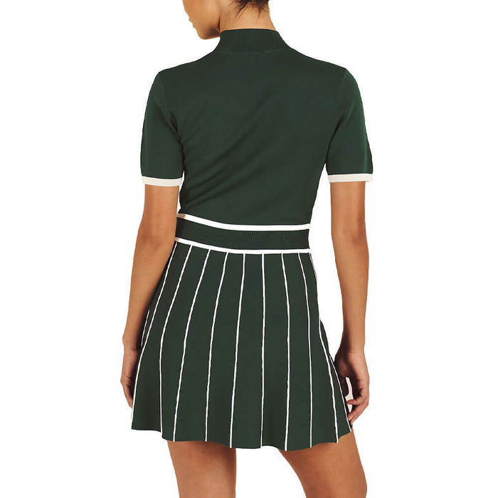Malbon Phillipa Golf Dress Hunter Green - FW25 Women