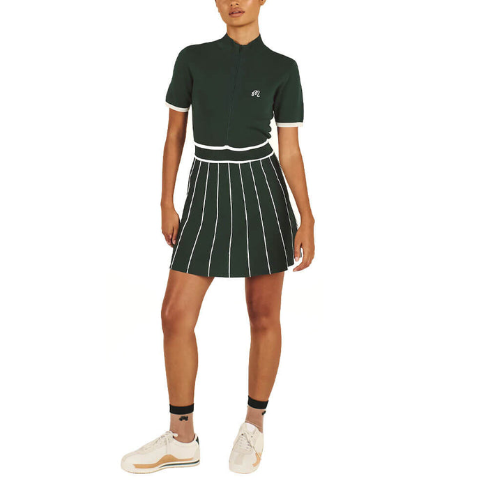 Malbon Phillipa Golf Dress Hunter Green - FW25 Women