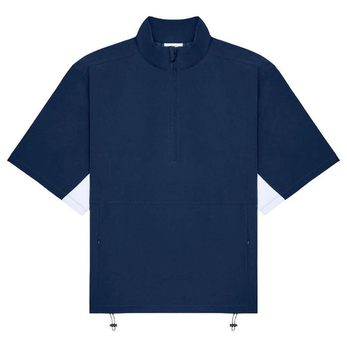 Malbon Pine Unbadged Golf Windshirt Navy - FW25 Men