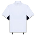 Malbon Pine Unbadged Golf Windshirt White - FW25 Men