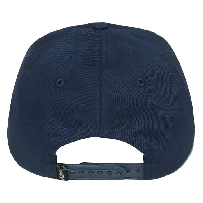 Malbon Punch Shot Cotton Twill Rope Golf Cap Indigo - FW24