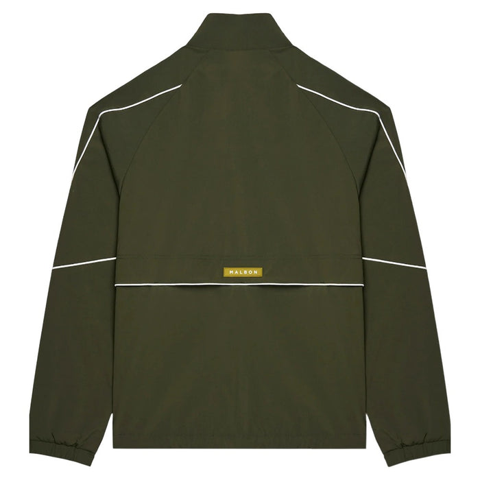 Malbon Riva Nylon Golf Jacket Cypress Green - SS25 Men