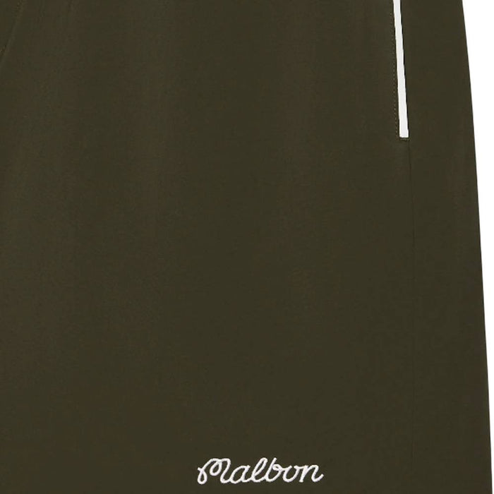 Malbon Riva Nylon Golf Shorts Cypress Green - SS25 Men