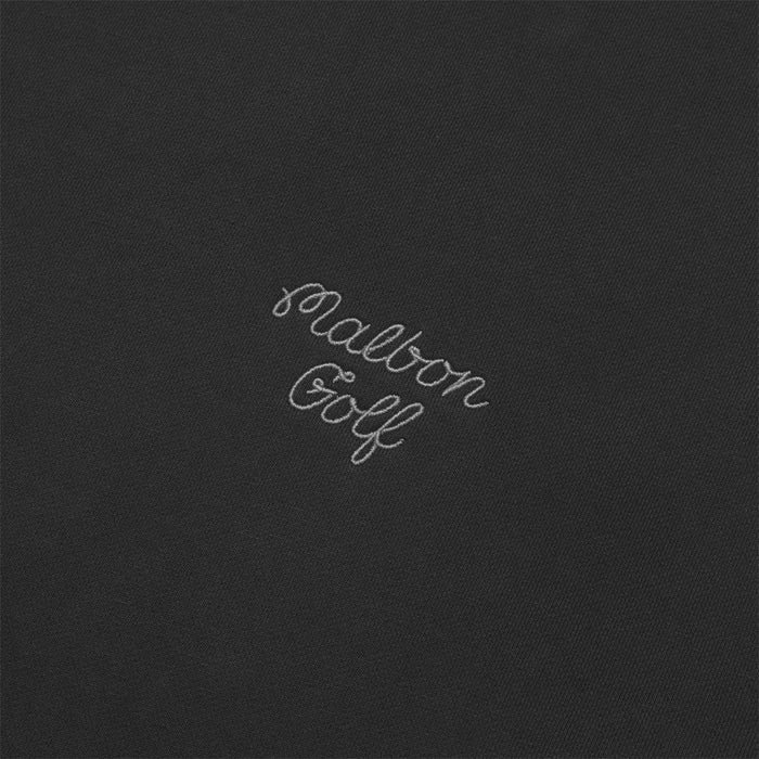 Malbon Script Crewneck Golf Sweater Black - 23 Men