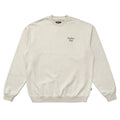 Malbon Script Crewneck Golf Sweater Natural - 23 Men