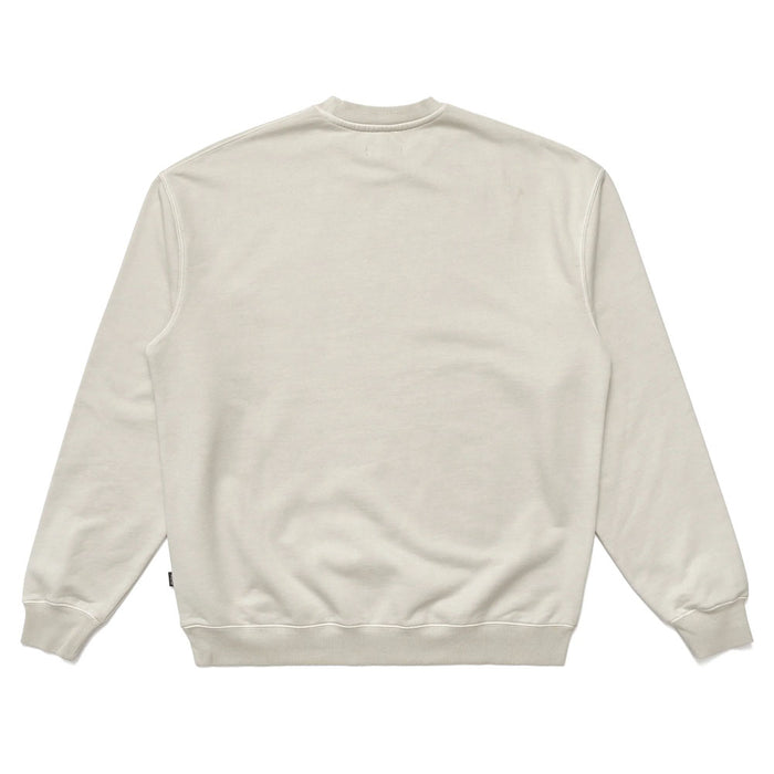 Malbon Script Crewneck Golf Sweater Natural - 23 Men