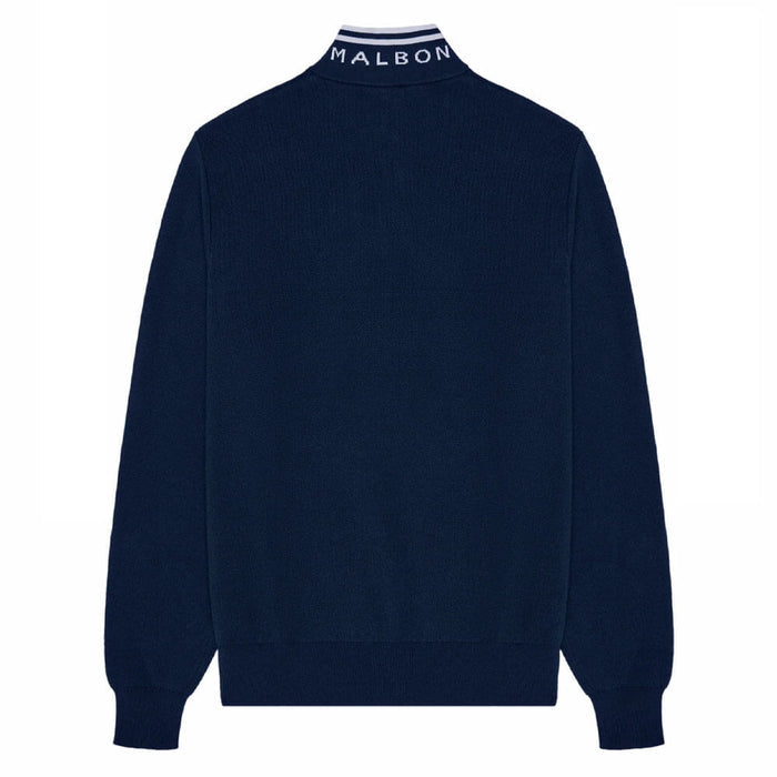 Malbon Sorrel Golf Sweater Navy - 25 Men