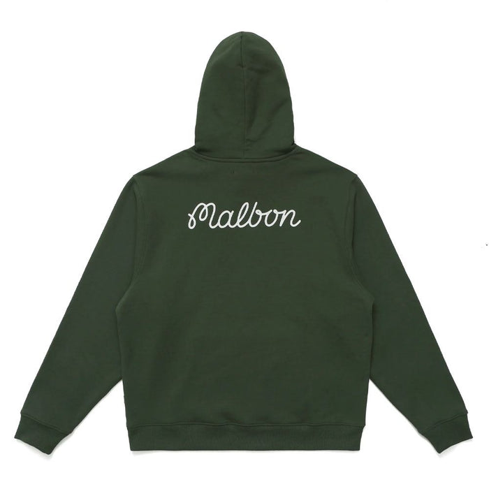 Malbon Tiger Buckets Hoodie Golf Jacket Hunter Green - 23 Men