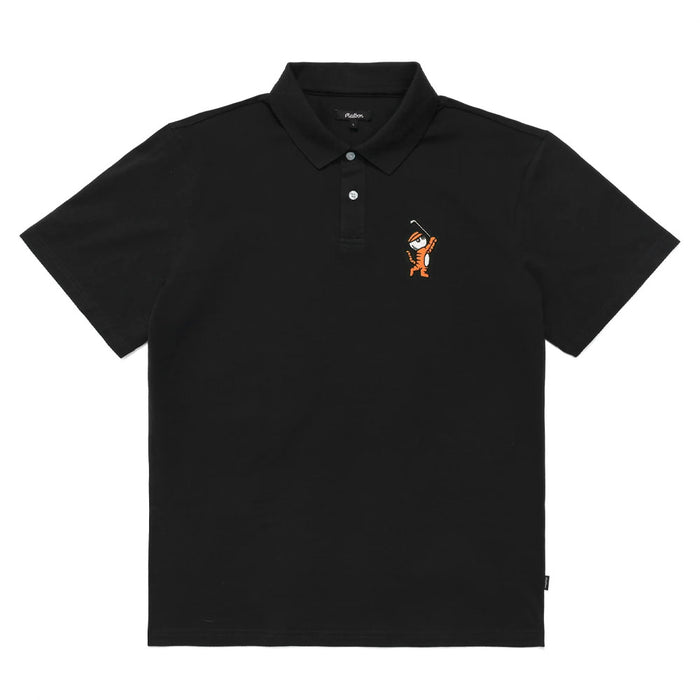 Malbon Tiger Buckets Golf Polo Black - 23 Men