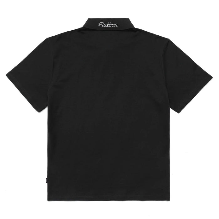 Malbon Tiger Buckets Golf Polo Black - 23 Men