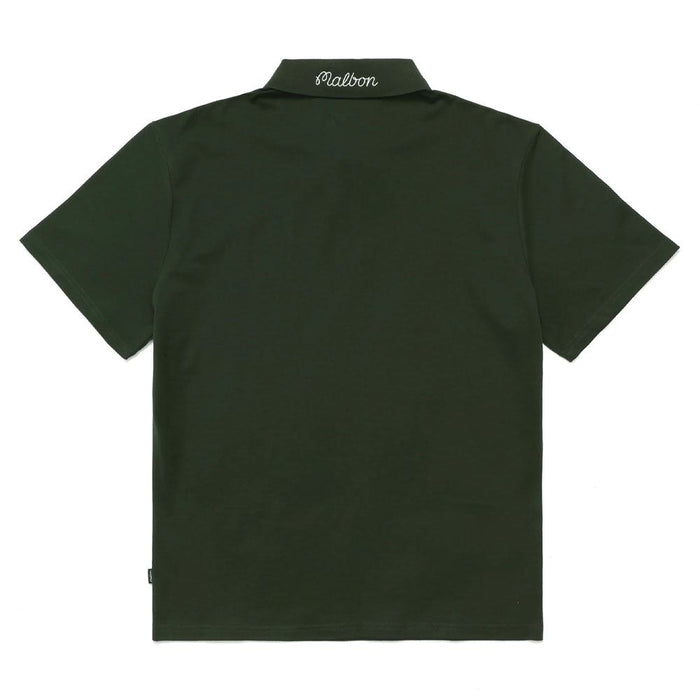 Malbon Tiger Buckets Golf Polo Hunter Green - 23 Men