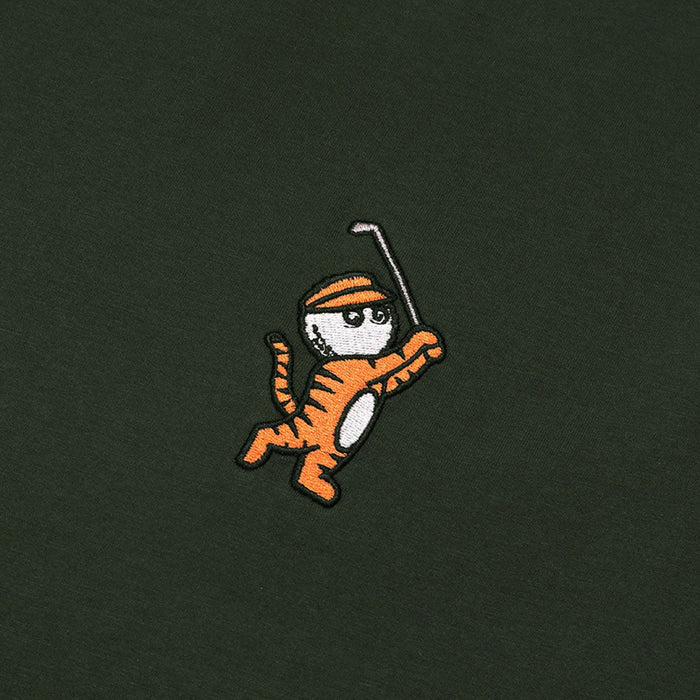 Callaway Tiger Buckets T-Shirt Hunter Green - 24 Men
