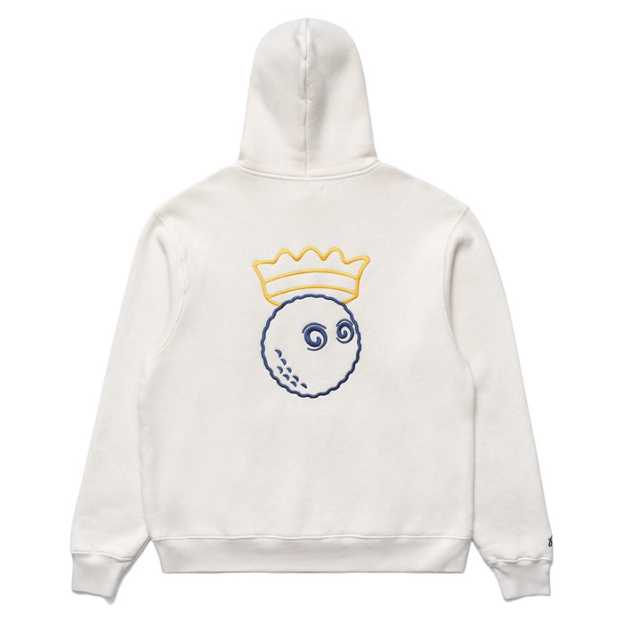 Malbon Trophy Hoodie Golf Jacket Ivory - FW24