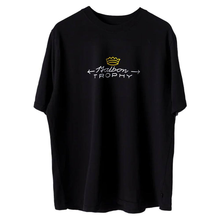 Malbon Trophy Golf T-Shirt Black - FW24
