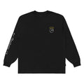 Malbon Trophy LS Golf T-Shirt Black - FW24