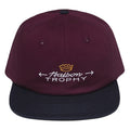 Malbon Trophy Painters Golf Cap Burgundy - FW24