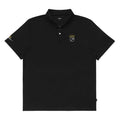 Malbon Trophy Performance Pique Golf Polo Black - FW24