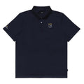 Malbon Trophy Performance Pique Golf Polo Navy - FW24