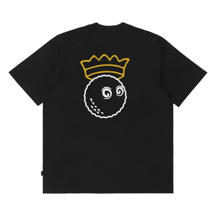 Malbon Trophy Pocket Golf T-Shirt Black - FW24