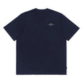 Malbon Trophy Pocket Golf T-Shirt Navy - FW24