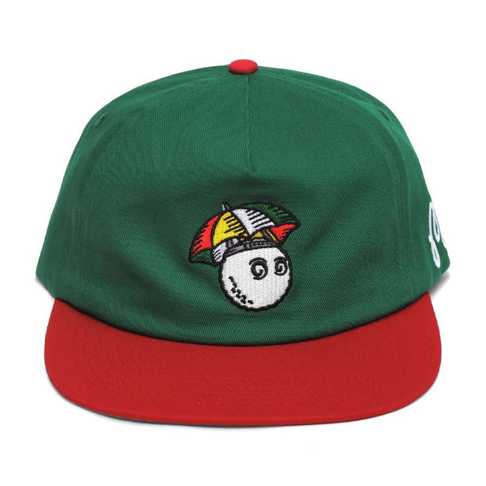 Malbon Umbrella Buckets Snapback Golf Cap Green/Red - 23 Men