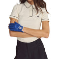 Malbon Valerie Fingerless Golf Glove Blue - SS25 Women