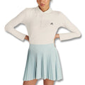 Malbon Venus Longsleeve Golf Polo White - 26 Women