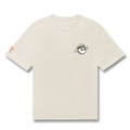 Malbon Villa Shortsleeve Golf T-Shirt Ivory - SS25 Men