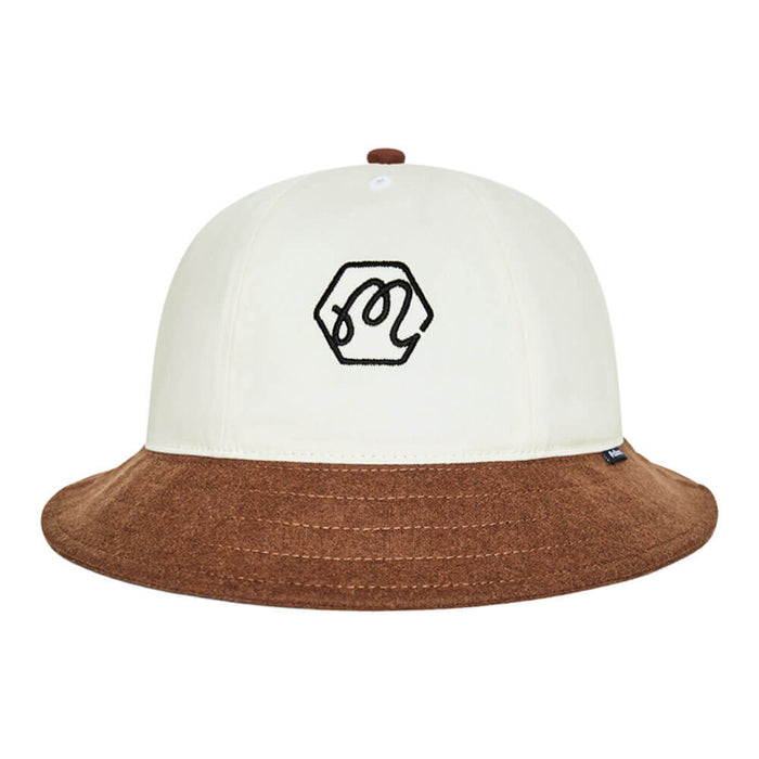 Malbon x Bettinardi Bell Golf Bucket Hat Egret - SS26 Men