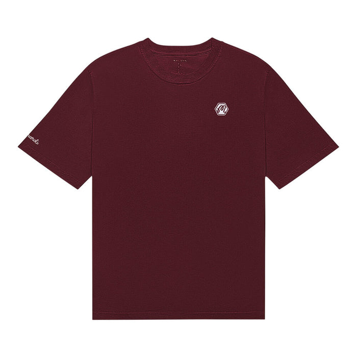 Malbon x Bettinardi Gangster Bermuda T-Shirt Cabernet - SS26 Men